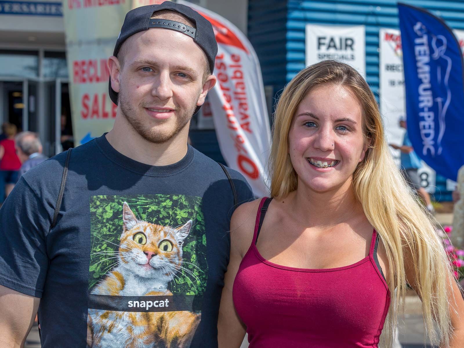 Smiles on Sunday at the Erie County Fair